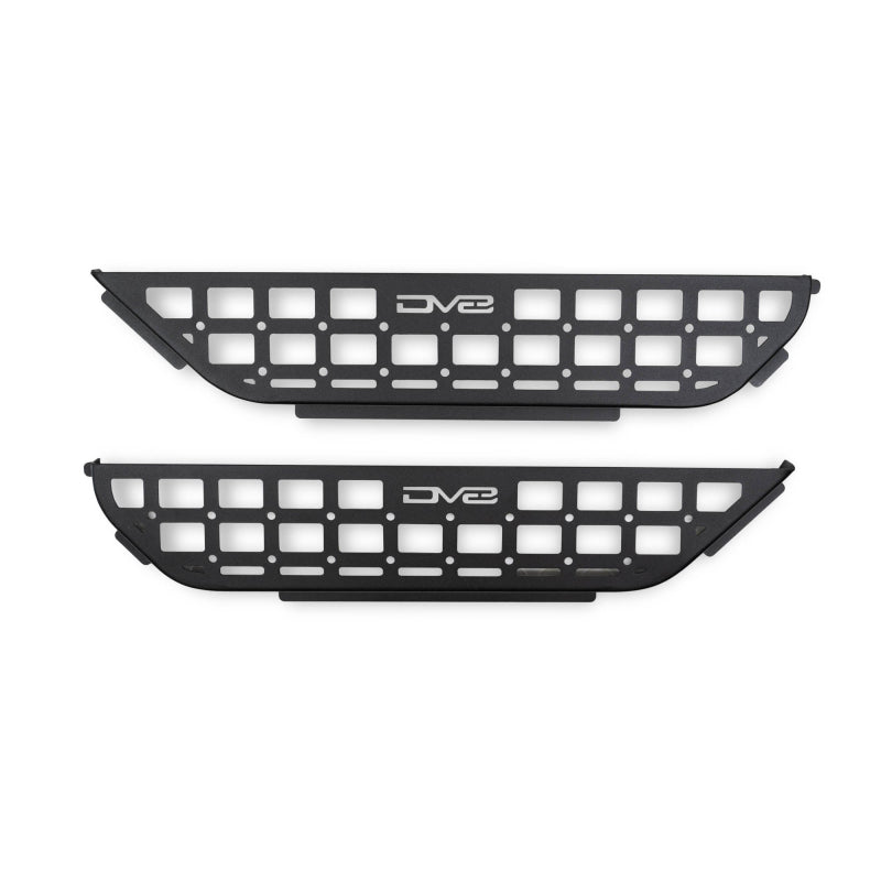 DV8 Offroad 2018-2025 Jeep Wrangler JL, JLU Slim Front Door ONLY Molle Pockets Model MPJL-07