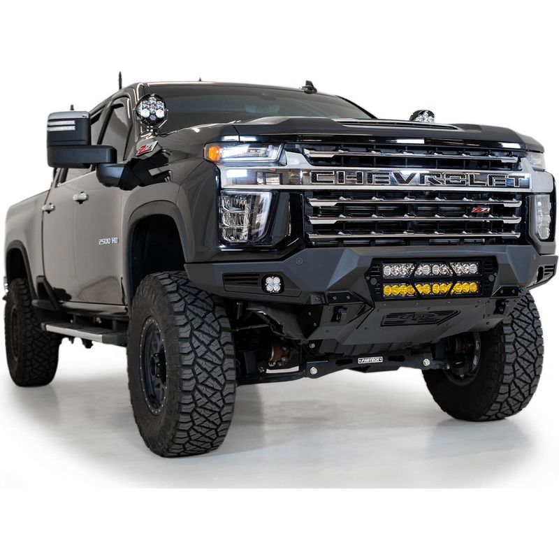 Addictive Desert Designs 20 - 23 Chevy 2500/3500 Bomber Front Bumper Model F270012140103