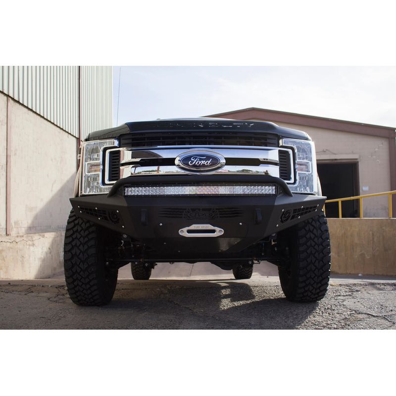 Addictive Desert Designs 17 - 19 Ford Super Duty HoneyBadger Front Bumper Model F167382840103