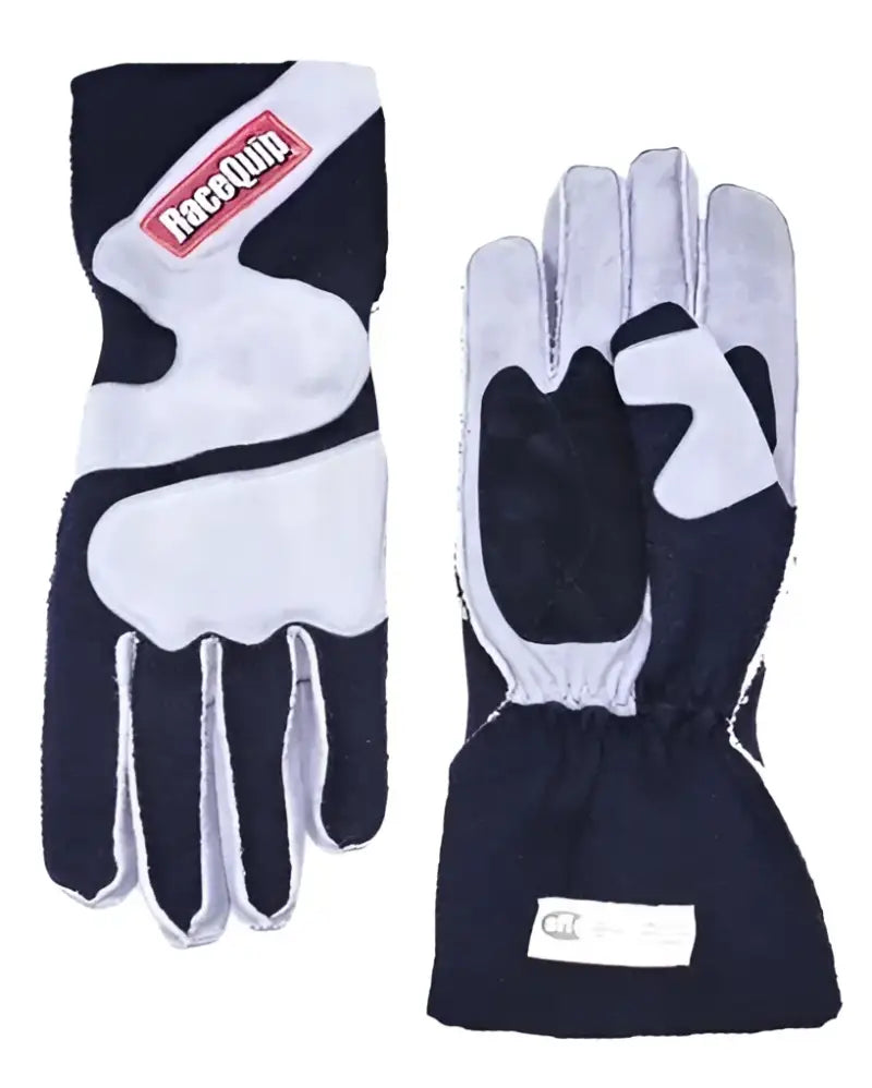 356606 Racequip/Safequip Gloves Outseam Black/ Gray X-Large SFI-5 rqp356606