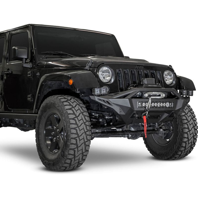 Addictive Desert Designs 07 - 18 Jeep Wrangler JK Stealth Fighter Front Bumper Model F951232080103