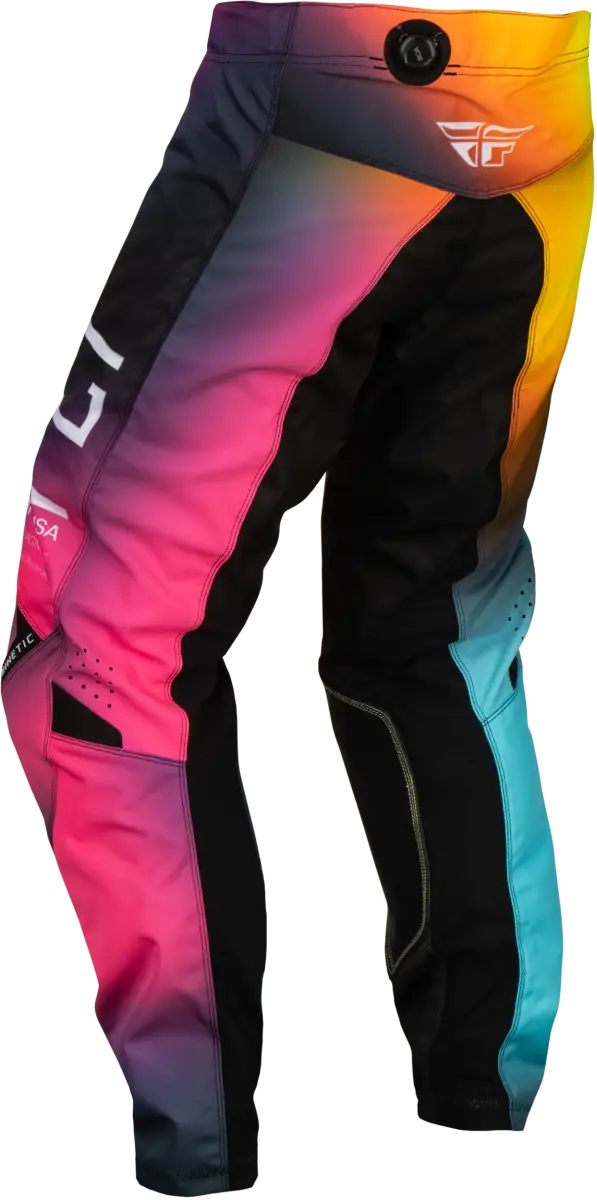 377-53718 Youth Kinetic Prodigy Pants Fuschia/Elec Blue/Hi Vis Sz 18 wps-377-53718