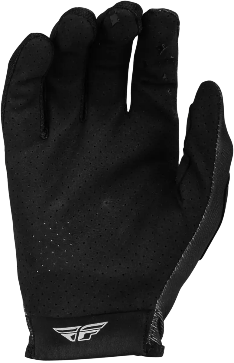 377-610YL Girl's Lite Gloves Black/Light Grey Yl wps-377-610yl