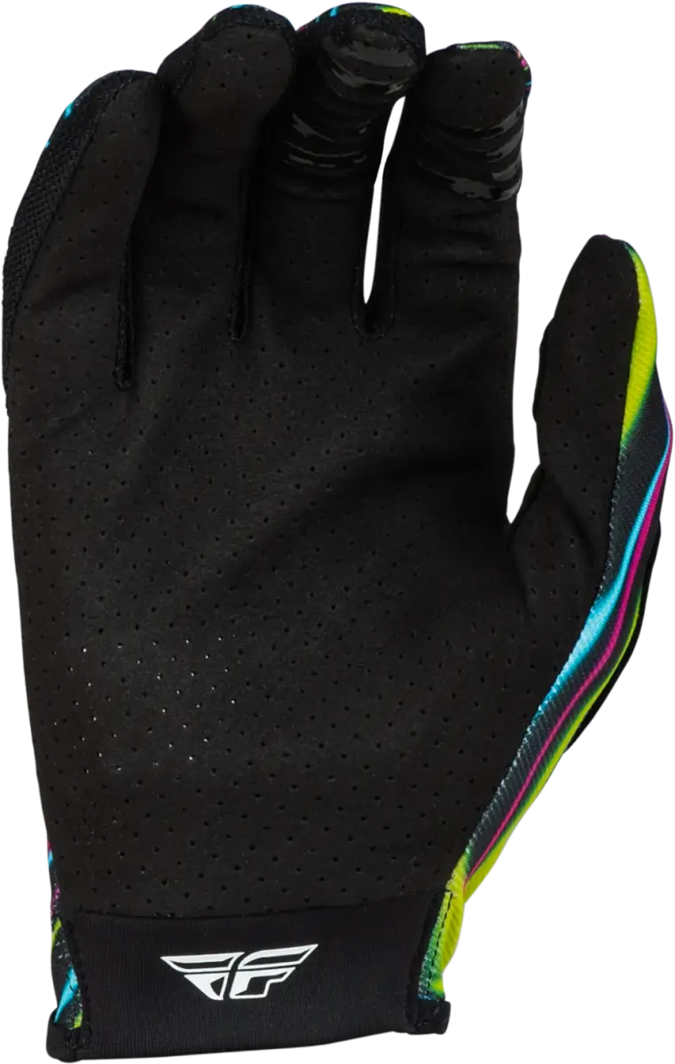 377-743L Lite Warped Gloves Black/Pink/Electric Blue Lg wps-377-743l