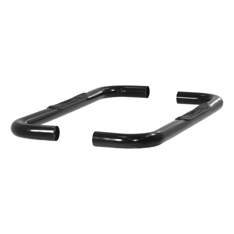 ARIES 3" Round Black Steel Step Nerf Bars Model 205013