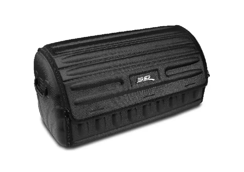 3D Large Carbon Fiber Black Trunk Organizer Mats a3d939809