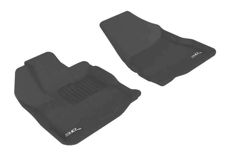 3D MAXpider 2010-2017 Chevrolet/GMC Equinox/Terrain Kagu 1st Row Floormat - Black l1ch01411509