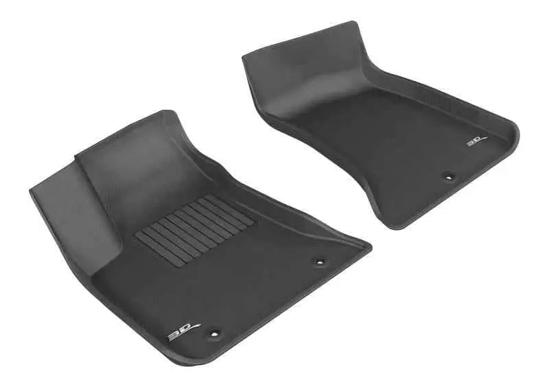3D MAXpider 2011-2020 Dodge/Chrysler Charger Rwd/300/300C Rwd Kagu 1st Row Floormat - Black l1dg01411509
