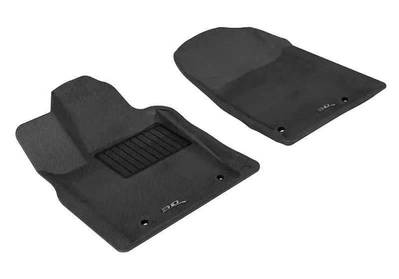 3D MAXpider 2013-2020 Dodge/Jeep Grand Cherokee/Durango Kagu 1st Row Floormat - Black l1dg01311509