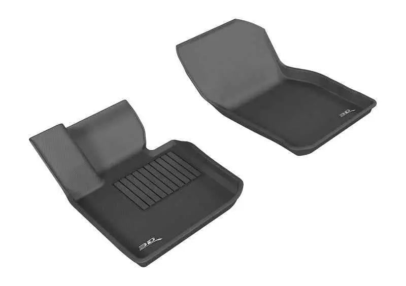 3D MAXpider 2014-2019 Mini Hardtop 2-Door/Convertible Kagu 1st Row Floormat - Black l1mn01011509