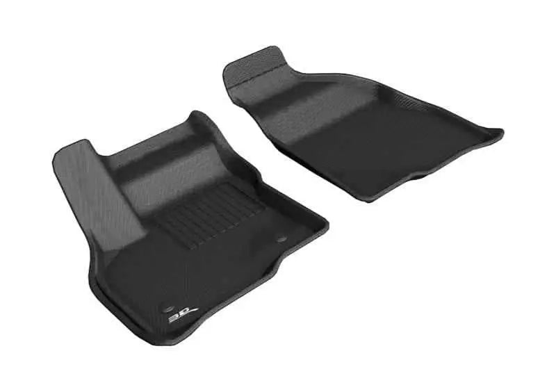 3D MAXpider 2017-2020 Chevrolet Bolt Ev Kagu 1st Row Floormat - Black l1ch08711509