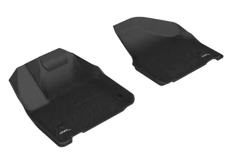 3D MAXpider 2017-2020 Chrysler Pacifica/Voyager Kagu 1st Row Floormat - Black l1cy00511509