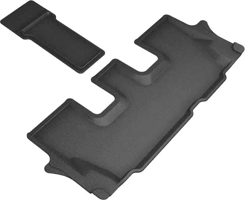 3D MAXpider Kagu 3rd Row Floor Mats for 2020 Kia Telluride - Black l1ka05131509