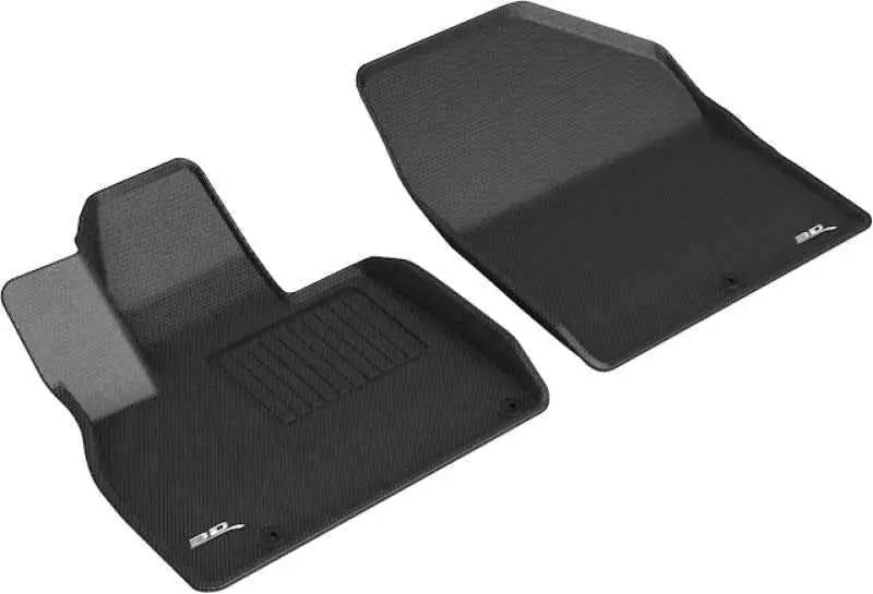 3D MAXpider Kagu Floor Mat for 2020 Kia Telluride - Black l1ka05111509