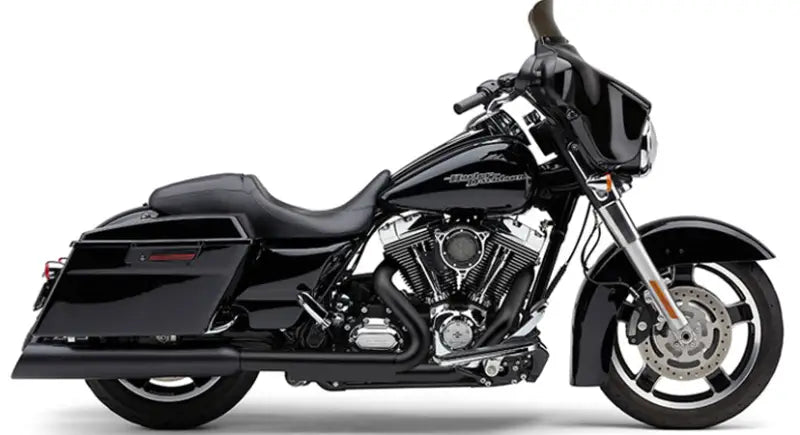 4.5 Inch Uppercut Slip On Black Motorcycle Exhaust 82-96050