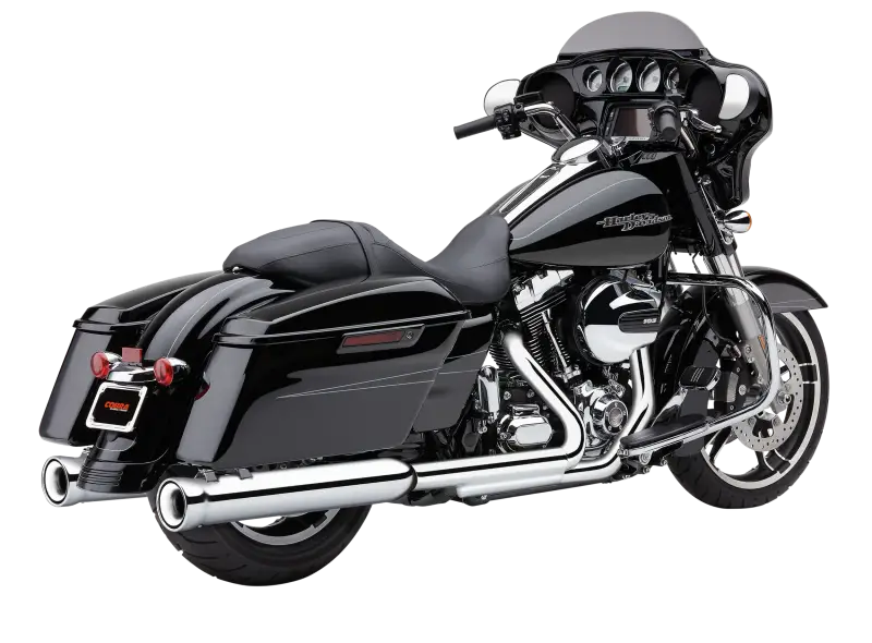 4 Inch Chrome Indian Leather Bag for Easy Carrying 82-96415