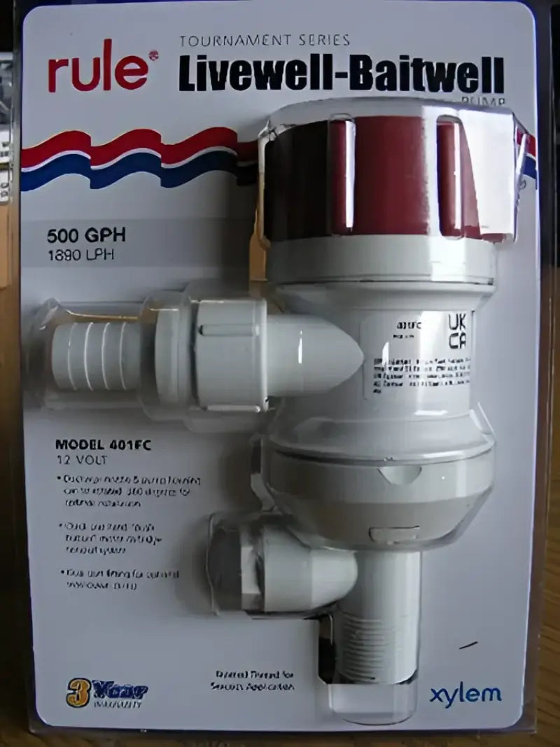 401FC Xylem 500Gph - Livewell 500 Straight Seac x69401fc