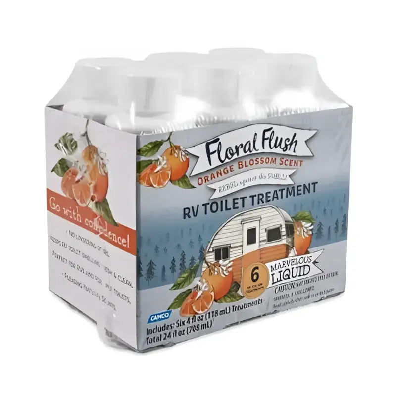 41481 Camco Floral Flush Orange Blossom Singl c1w41481