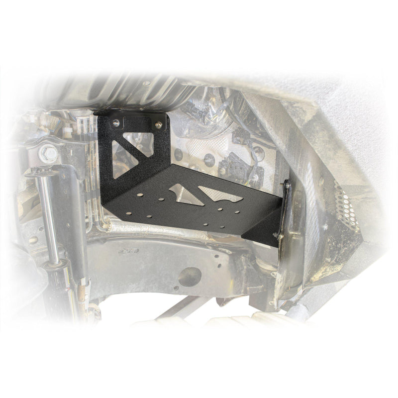 DV8 Offroad 2018-2025 Jeep Wrangler JL JLU Gladiator JT Engine Bay Compressor Mount Model CMJL-01