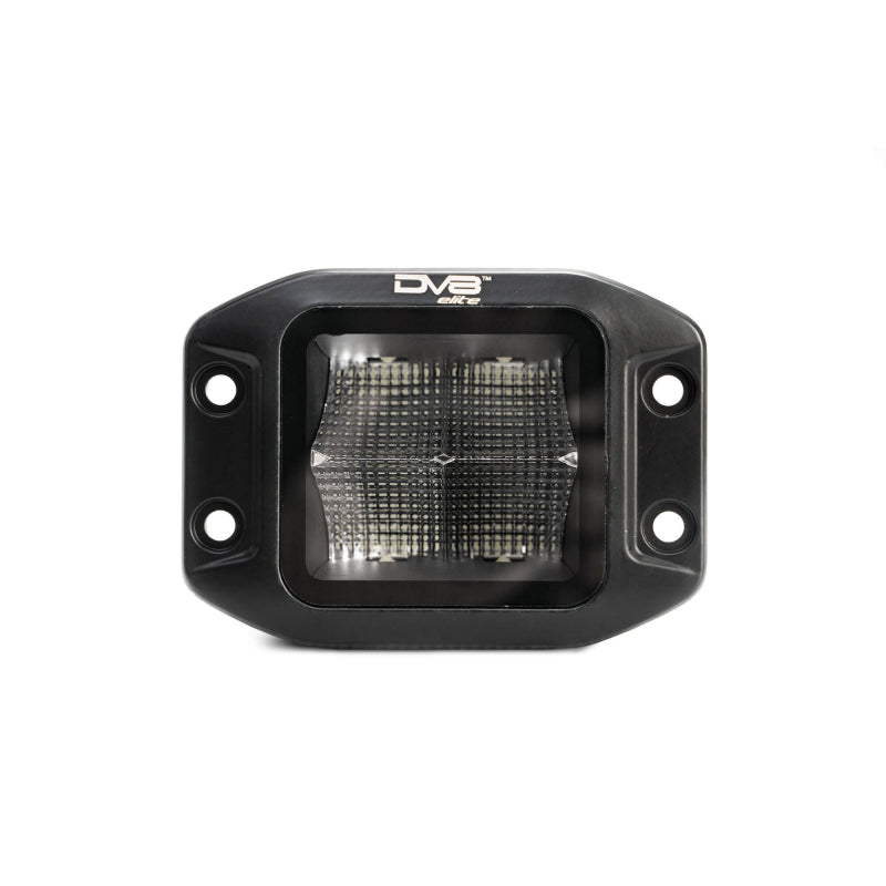 DV8 Offroad 3-Inch Elite Series Led Flush Mount Pod Light Model BE3FMW40W