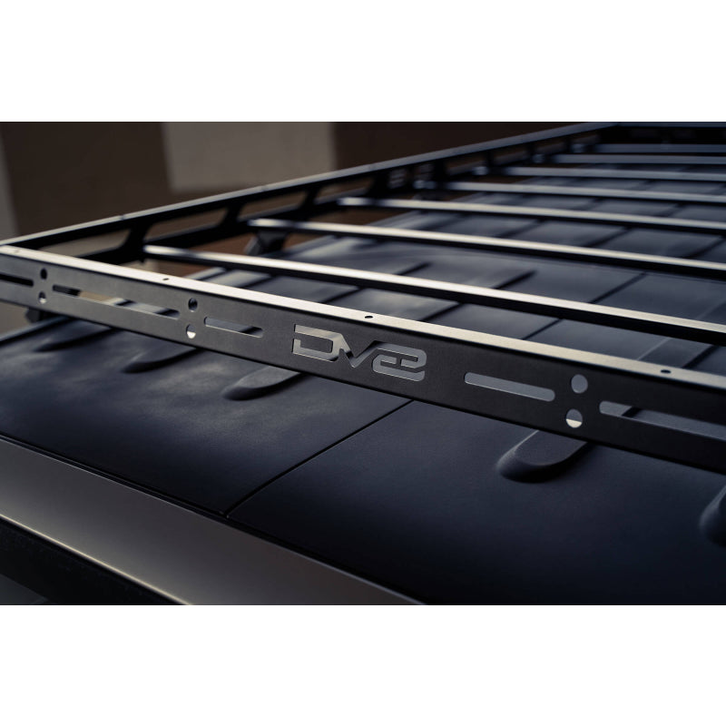 DV8 Offroad 2007-2018 Jeep Wrangler JKU 4-Door Full-Length Roof Rack Model RRJK-03