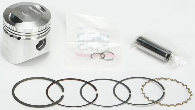 4665M04900 Piston Kit 49.00/+1.50 9.7:1 Hon wps-4665p6