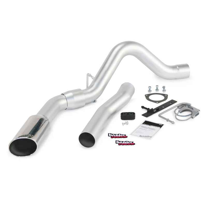 Banks Power 15 Chevy 6.6L LML ECLB/CCSB/CCLB Monster Exhaust Sys - SS Single Exhaust w/ Chrome Tip 47787