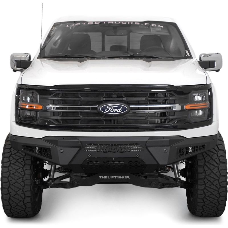 Addictive Desert Designs 24 Ford F-150 HoneyBadger Front Bumper Model F1900111040103
