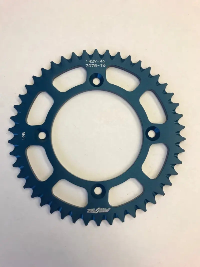 5-142946BK Sunstar Rear Sprocket Aluminum 46T-420 Blk Yam wps-5-142946bk