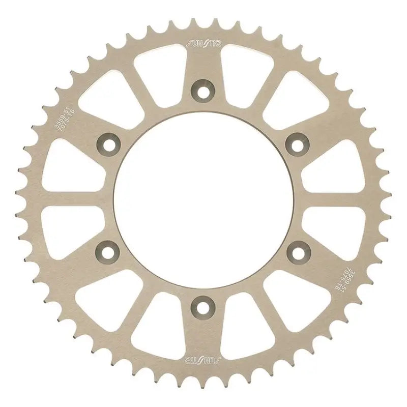 5-142948BK Sunstar Rear Sprocket Aluminum 48T-420 Blk Yam wps-5-142948bk