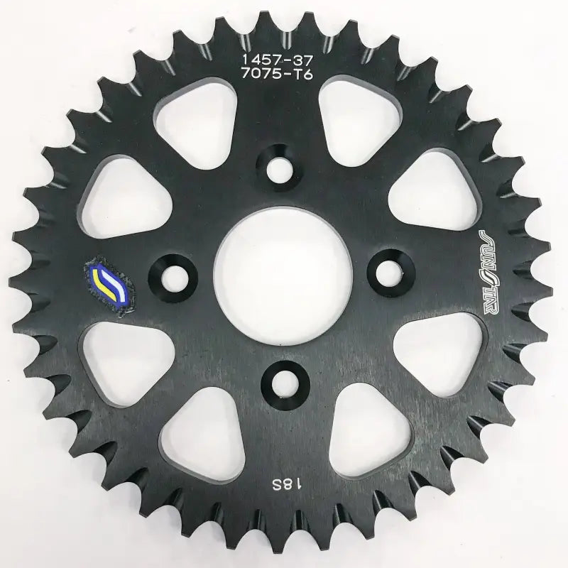 5-145737BK Rear Sprocket Aluminum 37t 420 Blk Cob wps-5-145737bk