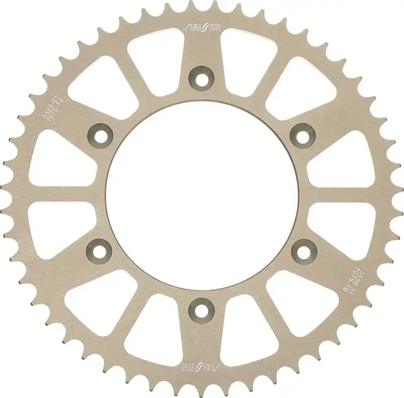 5-354752 Rear Sprocket Aluminum 52t 520 Hus/Husq/Ktm wps-5-354752