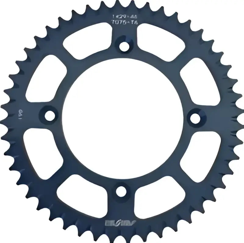 5-354752BL Sunstar Rear Sprocket Aluminum 52T-520 Blu Hus/Husq/Ktm wps-5-354752bl