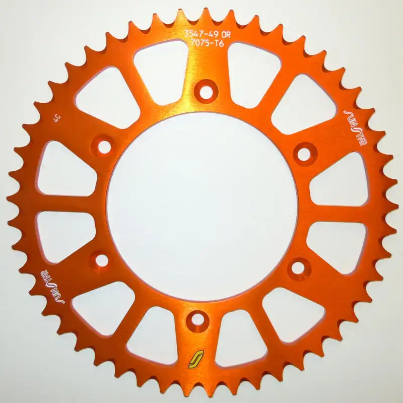 5-354753OR Rear Sprocket Aluminum 53t 520 Org Hus/Husq/Ktm wps-5-354753or