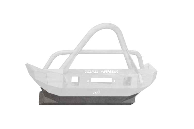 Road Armor 18-20 Jeep Wrangler JL Stealth Front Skid Plate Mid Width - Raw 5182SPZ