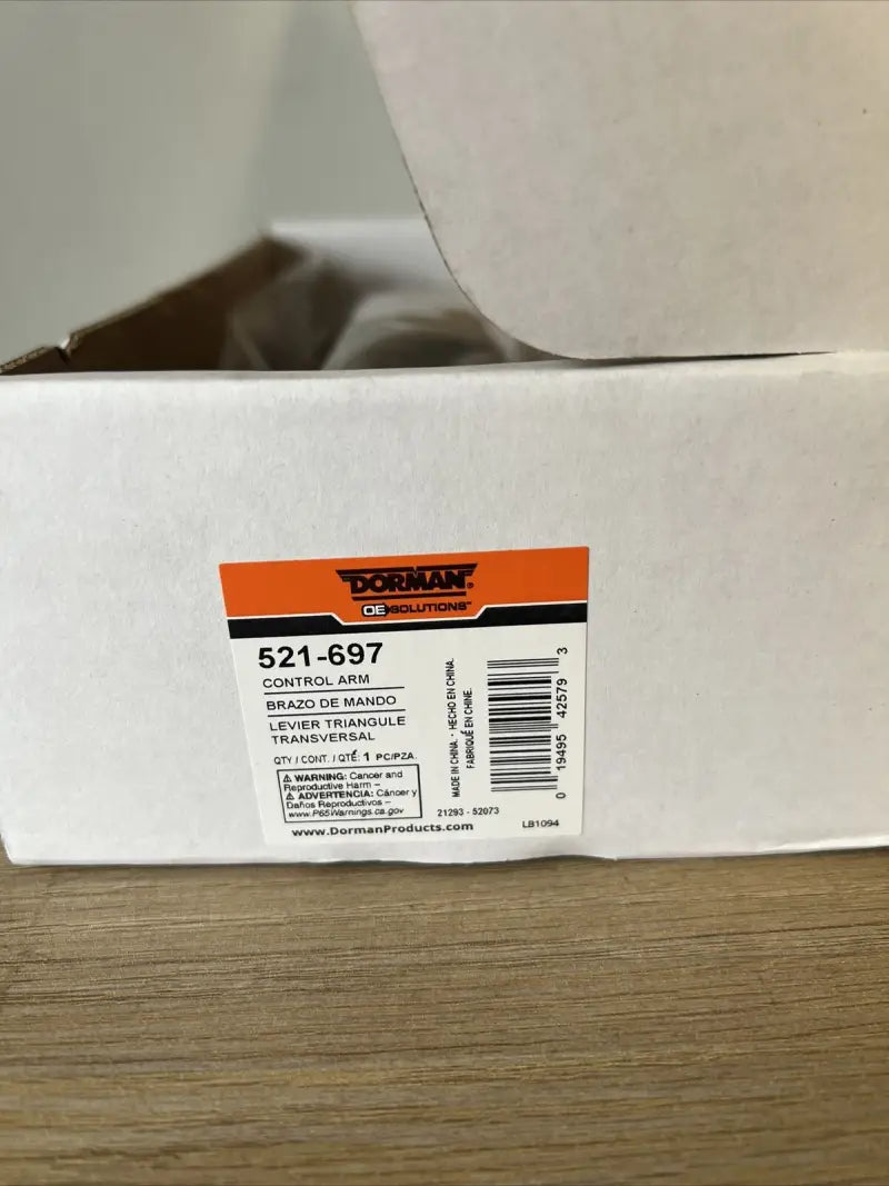 521-697 Dorman Control Arm d18521697
