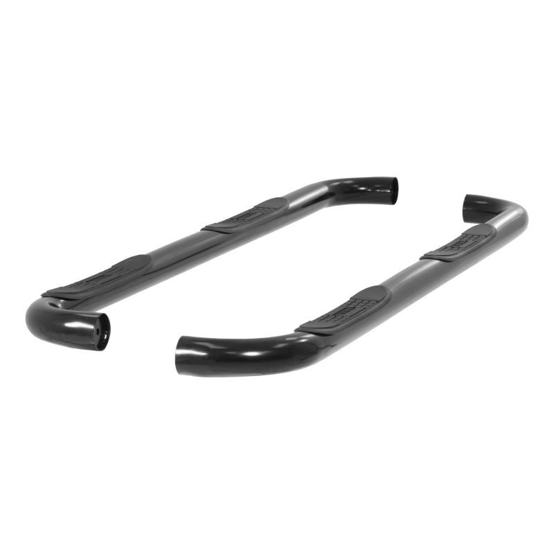 ARIES 3" Round Black Steel Step Nerf Bars Model 203030