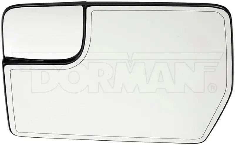 57105 Dorman Plastic Backed Mirror Glass d1857105