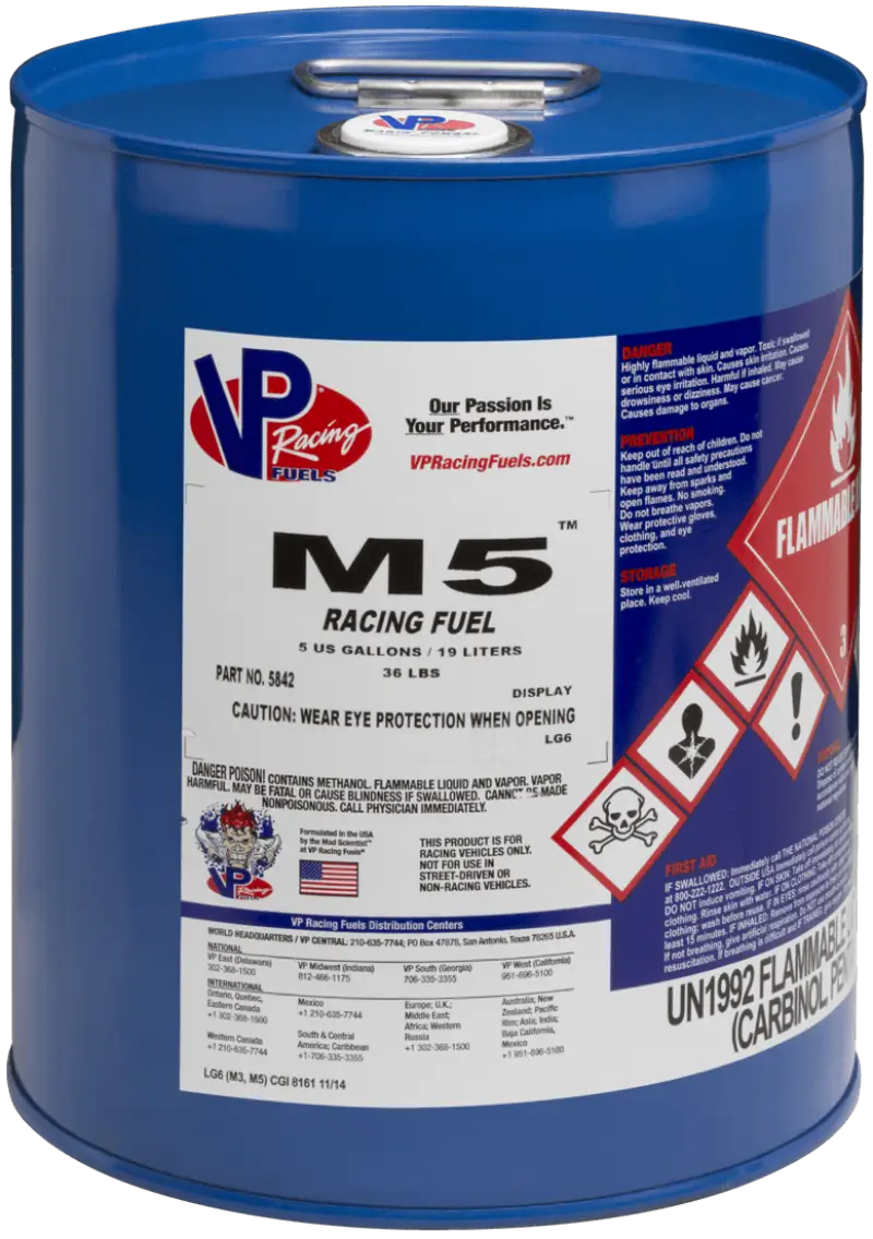 5842 Vp Racing M5 Vp Fuel 5 Gal Pail WPS-30-36162