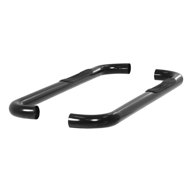 ARIES 3" Round Black Steel Step Nerf Bars Model 203017