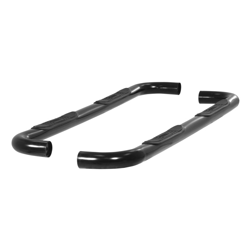 ARIES 3" Round Black Steel Step Nerf Bars Model 204001