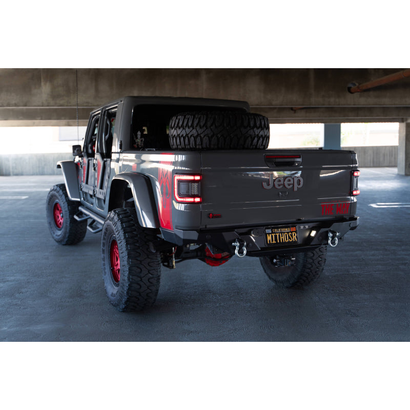 DV8 Offroad 2020-2025 Jeep Gladiator Fs-15 Series Rear Bumper Model RBGL-11