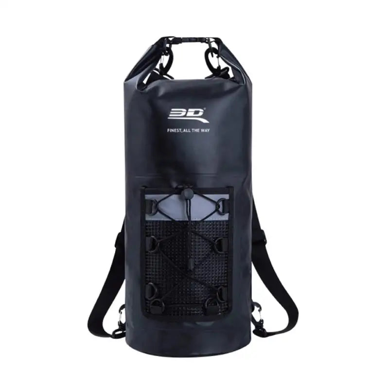 6117-09 3D Maxpider 3D Roll-Top Dry Bag Backpack Black a3d611709