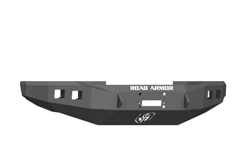 Road Armor 17-20 Ford F-250 Stealth Wide Fender Flare Front Winch Bumper - Tex Blk 61740B