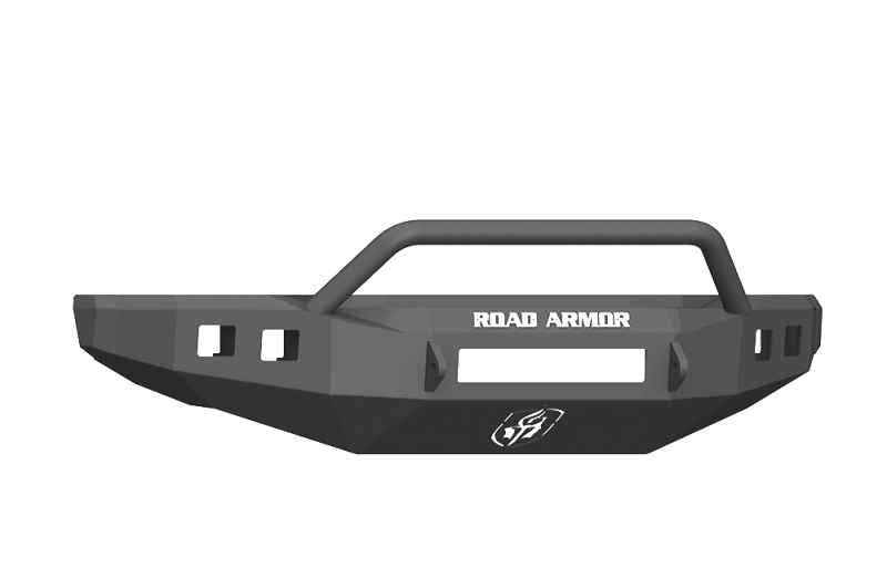 Road Armor 17-20 Ford F-250 Stealth Wide Fender Flare Front Bumper w/Pre-Runner Guard - Tex Blk 61744B-NW