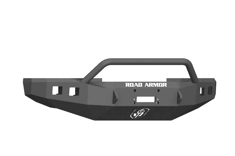 Road Armor 17-20 Ford F-250 Stealth Front Winch Bumper w/Pre-Runner Guard - Tex Blk 617F4B