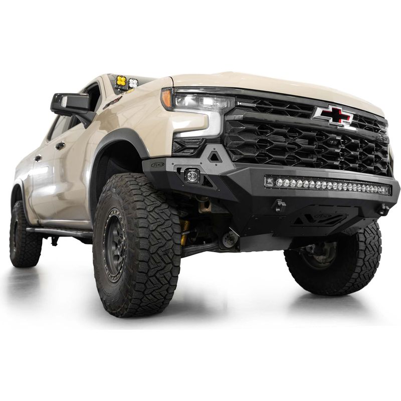Addictive Desert Designs Chevy Silverado 1500 ZR2 Stealth Fighter Front Bumper Model F120083030103