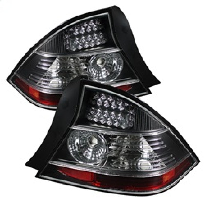 Spyder Honda Civic 04-05 2Dr LED Tail Lights Black ALT-YD-HC04-2D-LED-BK spy5008541