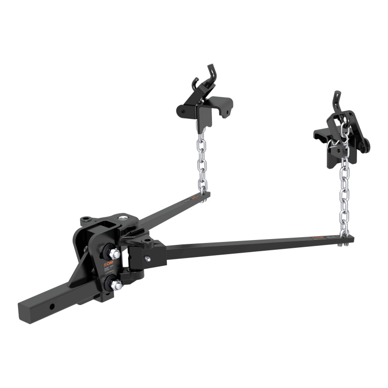 CURT Long Trunnion Bar Weight Distribution Hitch (5K - 6K lbs., 30-5/8" Bars) Model 17300