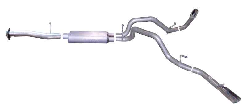 Gibson 07-09 Chevrolet Silverado 1500 LT 4.8L 2.25in Cat-Back Dual Extreme Exhaust - Stainless 65635